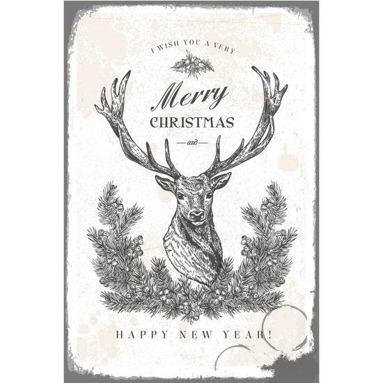 Queen Kerosin Blechschild - Happy New Year Zeitbegrenzte Promotion