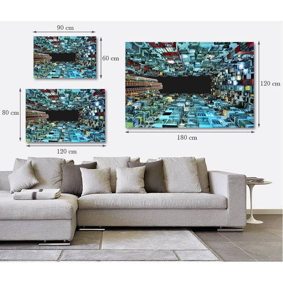 Queen Kerosin Acrylglasbild - City View Clearance-Verkauf