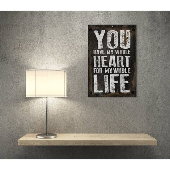 Queen Kerosin Blechschild - You Have My Hole Heart For My Hole Life Sonderangebot