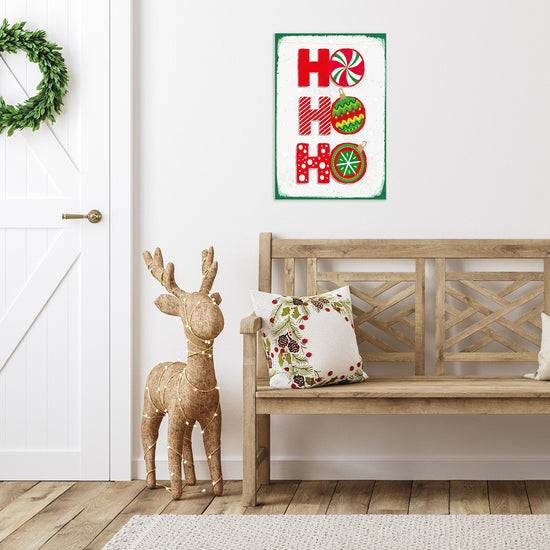 Queen Kerosin Blechschild - Ho Ho Ho Versandkostenfrei