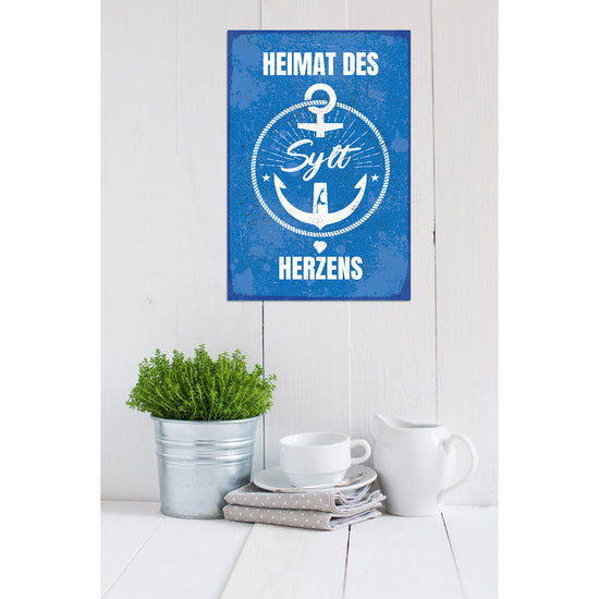 Queen Kerosin Blechschild - HEIMAT Vatertagsangebot