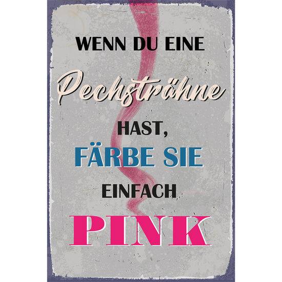 Queen Kerosin Blechschild - Wenn du eine Pechsträhne hast Jubiläumsangebot