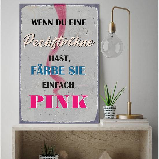 Queen Kerosin Blechschild - Wenn du eine Pechsträhne hast Jubiläumsangebot