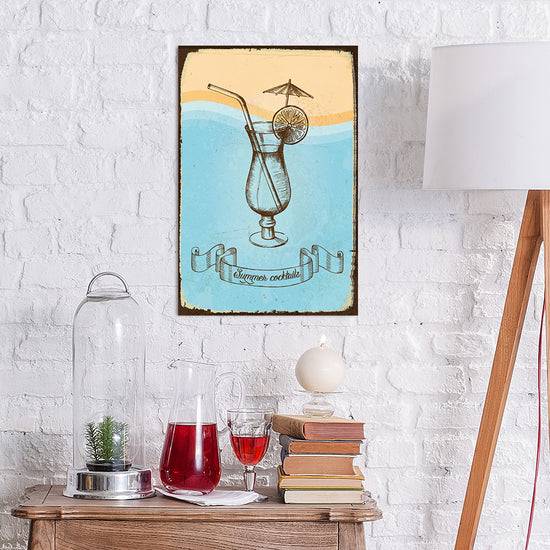 Queen Kerosin Blechschild - Summer Cocktails Online Outlet