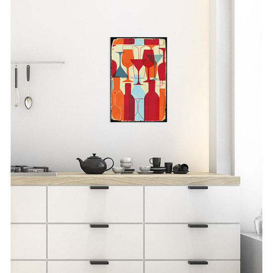 Queen Kerosin Blechschild - A lot of wine Zeitlich begrenztes Angebot