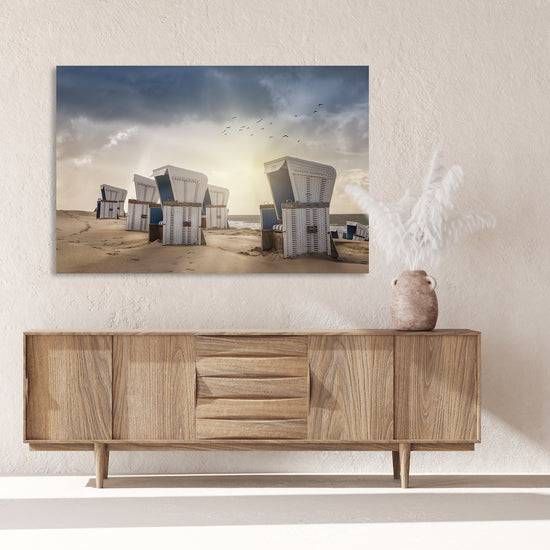 Queen Kerosin Aluminiumbild - Beach Sunset Bis zu 55% Rabatt