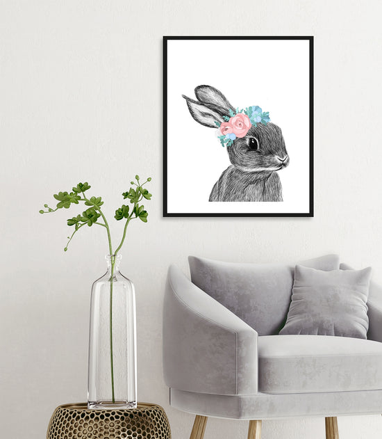 Queen Kerosin Rahmenbild - Grauer Hase Bunt Clearance-Verkauf