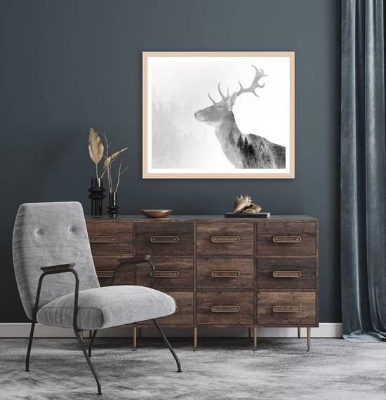 Queen Kerosin Rahmenbild - Deer SW Hotsell