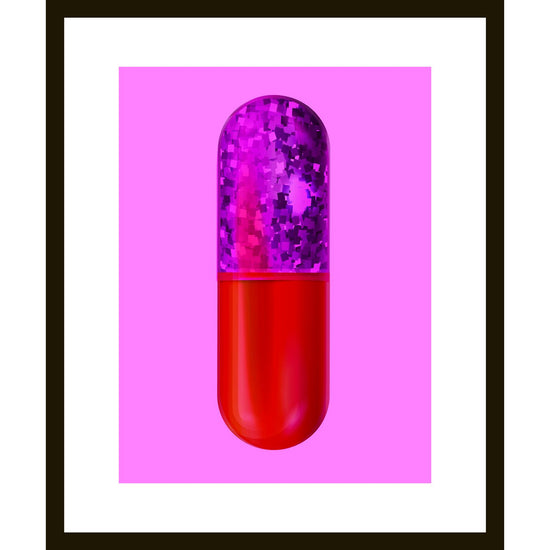 Queen Kerosin Rahmenbild - Pink Pill Flash Sale