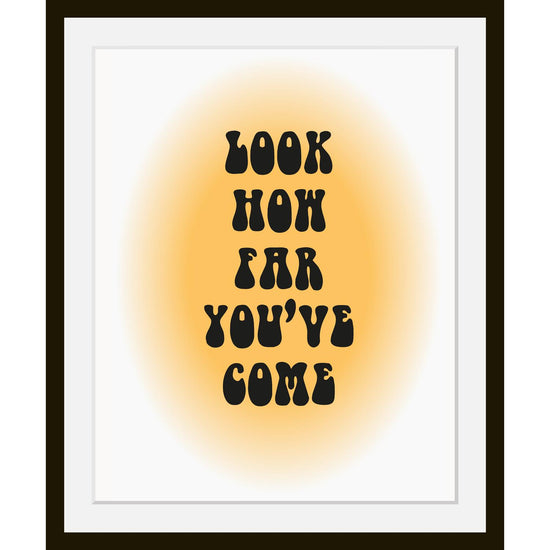 Queen Kerosin Rahmenbild - Look how far youve come Saisonschlussverkauf