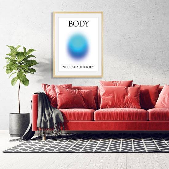 Queen Kerosin Rahmenbild - Body Nourish Your Body Valentinstagsangebot