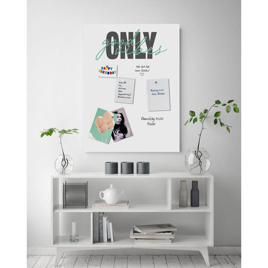 Queen Kerosin Magnetisches Markerboard - Good Vibes only Neueste Mode