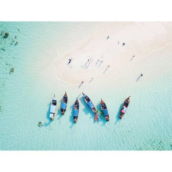 Queen Kerosin Magnetisches Markerboard - Boats from above Begrenzte Freigabe