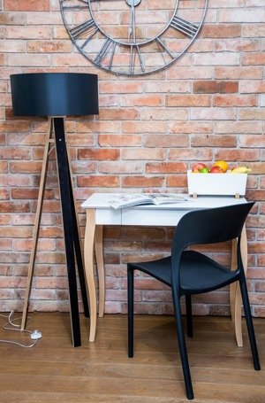 Ragaba WANDA Floor Lamp 45x140cm - White / White Lampshade Vatertagsangebot