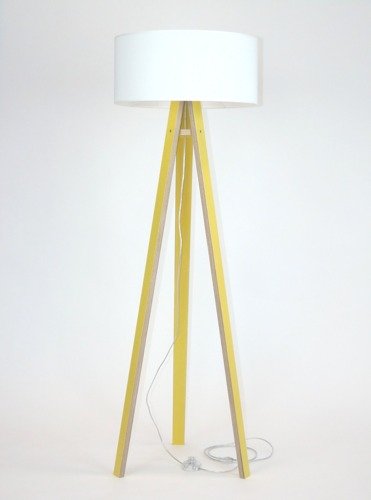 Ragaba WANDA Floor Lamp 45x140cm - Yellow / White Lampshade Valentinstagsangebot