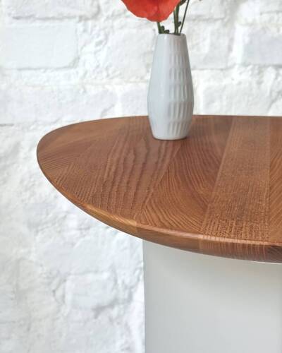 Ragaba Cells Mini Coffee Table 50x50xH50cm Brown Beige Dąb Heißer Verkauf