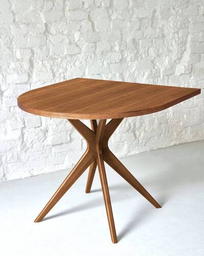 Ragaba JUBI Half Racetrack Dining Table 90x90cm Oak Blitzangebot