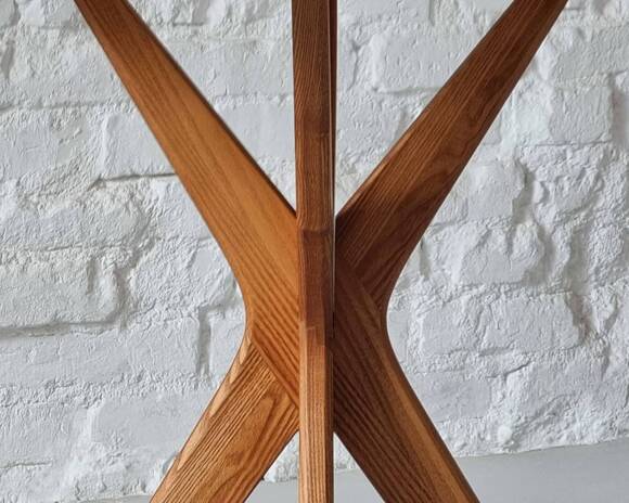 Ragaba JUBI Racetrack Oval Table 75x100cm Oak White Tägliche Deals