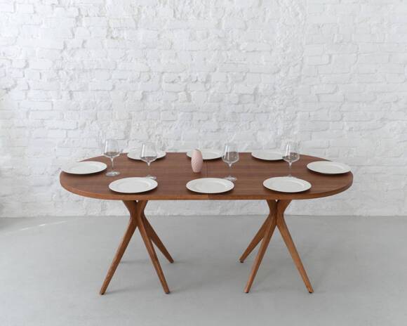 Ragaba JUUBI 180x90cm Oval Dining Table Oak