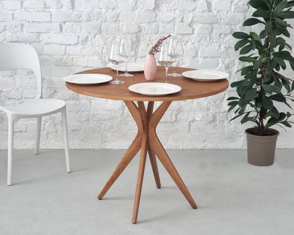 Ragaba JUBI Round Dining Table diam. 90cm Oak