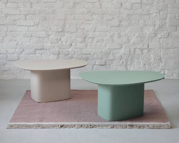 Ragaba Cells Mini Mini Coffee Table 90x55x45cm Brown Beige S-Matt Bis zu 55% Rabatt