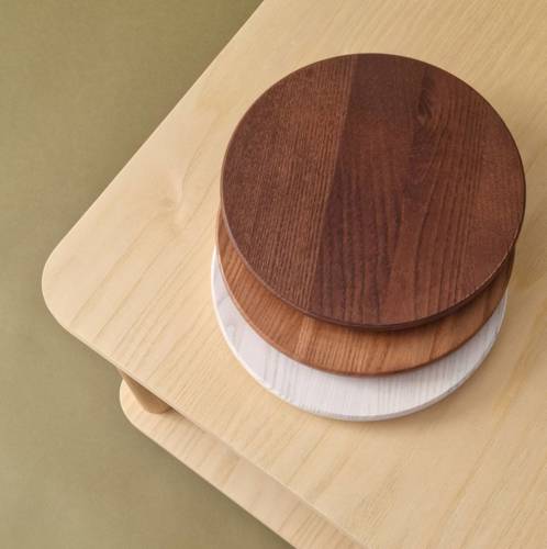 Ragaba ASHME Coffee Table with Wheels 64x64cm Riesige Rabatte