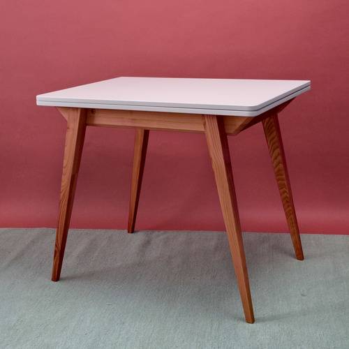 Ragaba ENVELOPE Extendable Dining Table 90x65cm Chalk White Oak Kostenloser Versand international