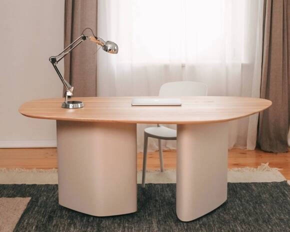 Ragaba Cells LIM Dining Table W180 x D100cm Ashwood Im Verkauf