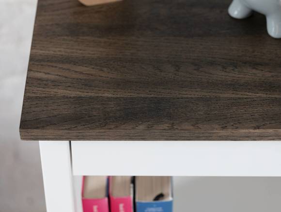 Ragaba ENTLIK Bedside Table 40x35x70cm Black Oak Online