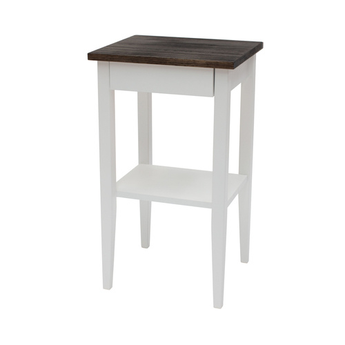 Ragaba ENTLIK Bedside Table 40x35x70cm Black Oak Online