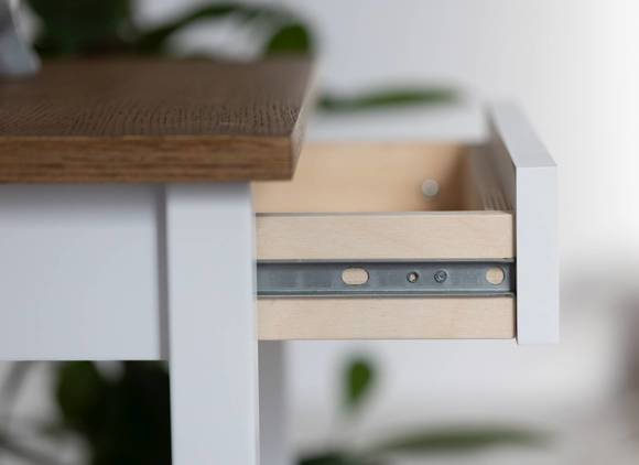 Ragaba ENTLIK Bedside Table 40x35x70cm Smoked Oak Verkauf