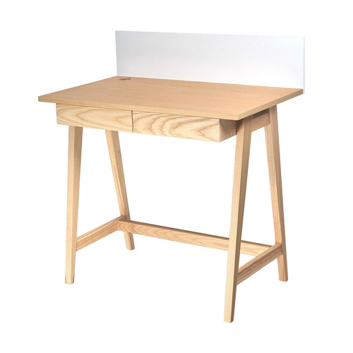 Ragaba LUKA Ashwood Writing Desk 85x50cm with 2 Drawer Hotsell