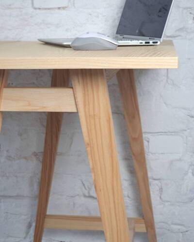 Ragaba LUKA Ash L-Shaped Desk W115cm x D85cm Right Hand im Angebot