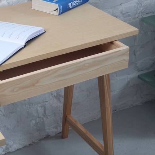 Ragaba LUKA Ash L-Shaped Desk W135cm x D85cm Left Hand Schlussverkauf