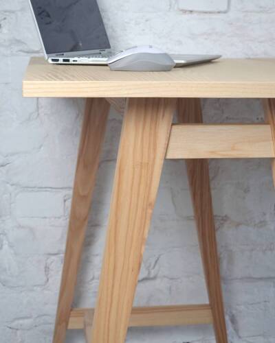 Ragaba LUKA Ash L-Shaped Desk W135cm x D85cm Left Hand Schlussverkauf