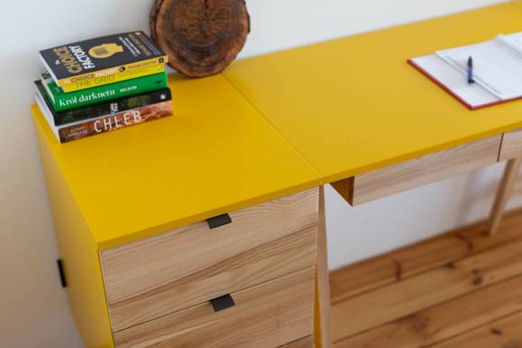 Ragaba LUKA 3-Drawer Storage Cabinet W41xD50cm Broom Yellow Limitierter Zeitrabatt