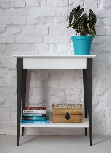 Ragaba MIMO Console Table 85x35cm Black Legs Sea Green Saisonschlussverkauf