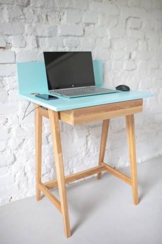 Ragaba LUKA Writing Desk 65x50cm with Drawer Oak Broom Yellow Heißer Verkauf