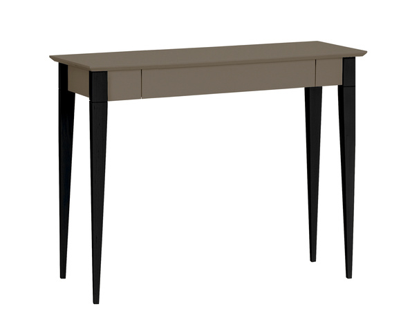 Ragaba MIMO Writing Desk 105x40cm Black Legs Beaver Brown
