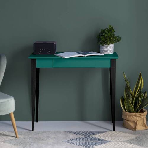 Ragaba MIMO Writing Desk 85x40cm Black Legs Sea Green