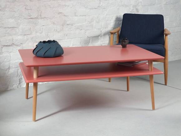 Ragaba KORO HIGH Coffee Table W110 x D70cm Antique Pink
