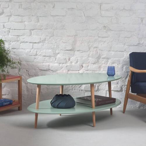 Ragaba OVO low Coffee Table W 110 x D 70cm - Sage Green