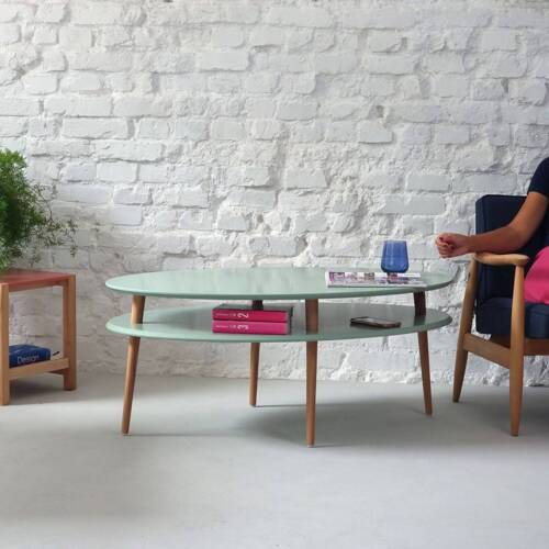 Ragaba OVO HIGH Coffee Table W 110 x D 70cm Sage Green