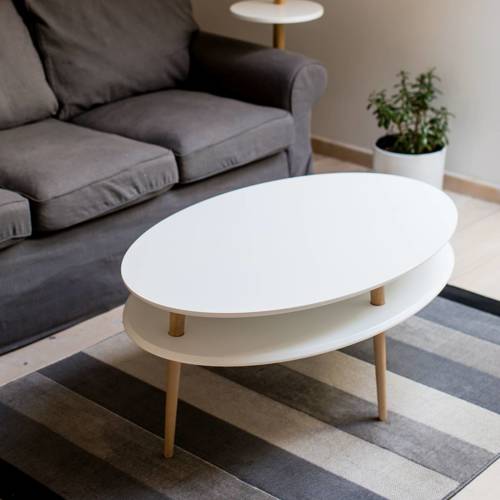 Ragaba OVO HIGH Coffee Table W 110 x D 70cm Sage Green Riesige Ersparnisse