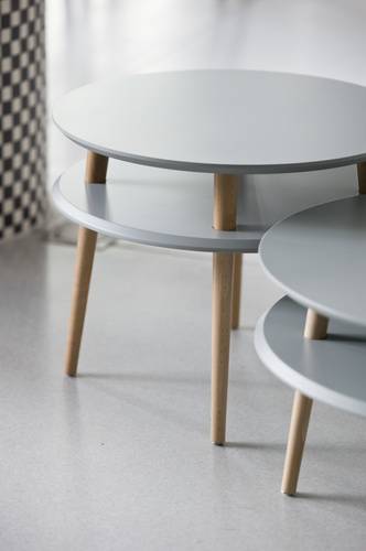 Ragaba UFO Coffee Table diam. 70cm x H 45cm Antique Pink Tiefpreis