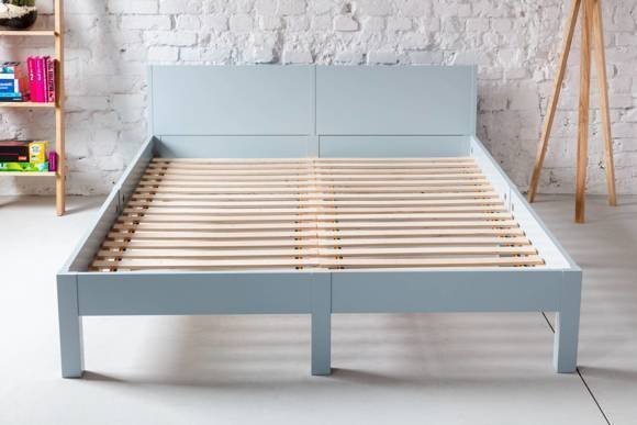 Ragaba DABI Bed W 140cm x L 220 cm / Light Grey Letzte 2 Tage