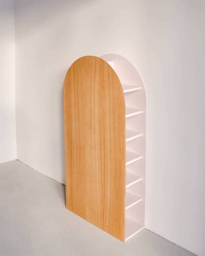 Ragaba JUBI Narrow Shoe Cabinet 65x25cm White Im Verkauf