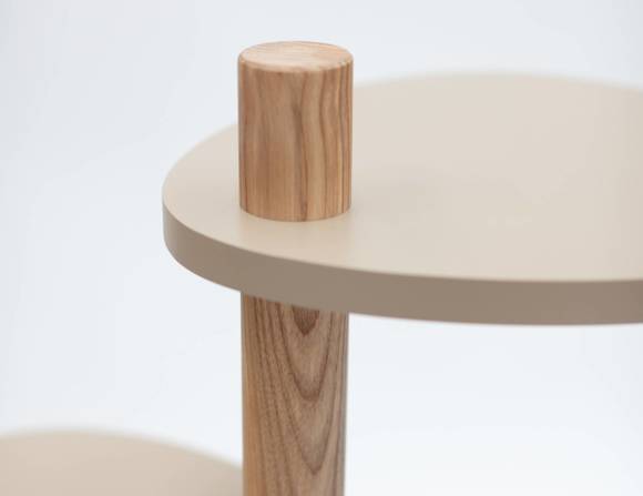 Ragaba MAGLA 3-Tier Ashwood Plant Stand W55 x H91cm Brown Beige 50% Rabatt für begrenzte Zeit