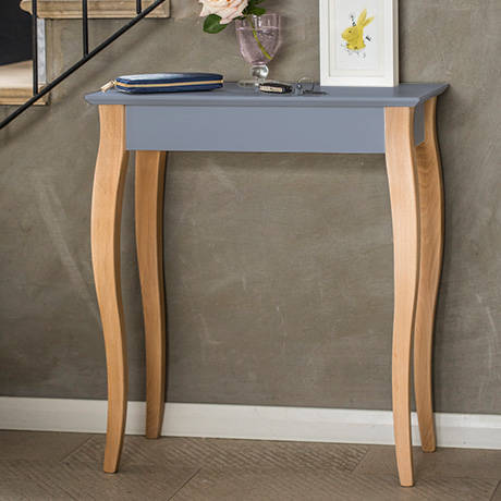 Ragaba Console LIILO 65x35cm White Legs / Graphite Rabatte dieses Monats
