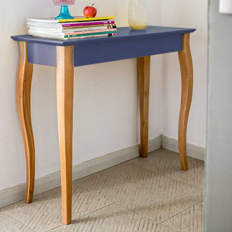 Ragaba Console LIILO 65x35cm White Legs / Graphite Rabatte dieses Monats